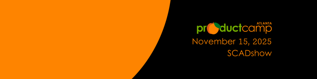 ProductCamp Atlanta 2025 LinkedIn social media cover